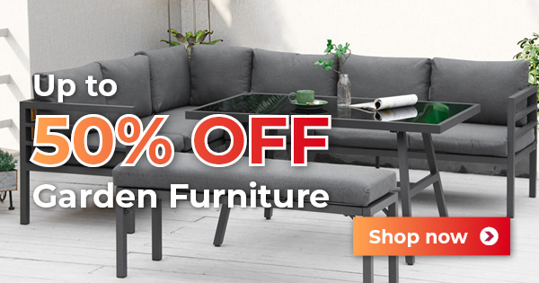 Up to 50% OFF Garden Furniture